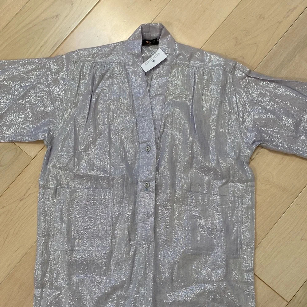 Suzie Kondi girls lurex utility jumpsuit 8 - Picture 11 of 15